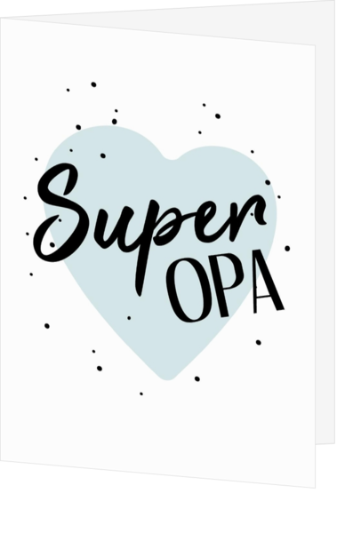 Super opa kaart