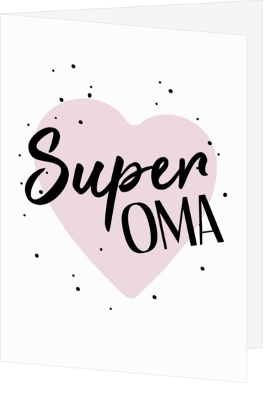 Super oma kaart