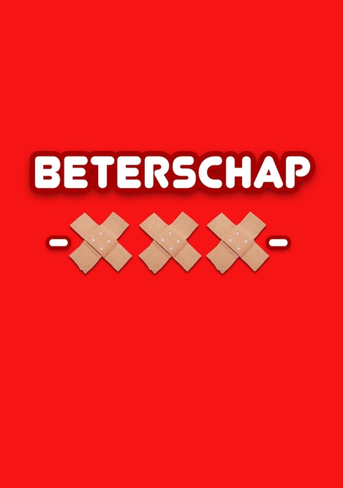 Beterschapskaart pleister xxx beterschap Voorkant