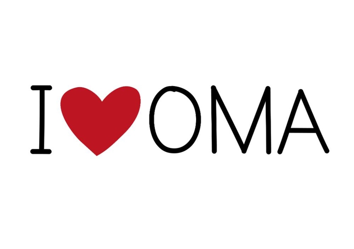 I love oma kaart Voorkant