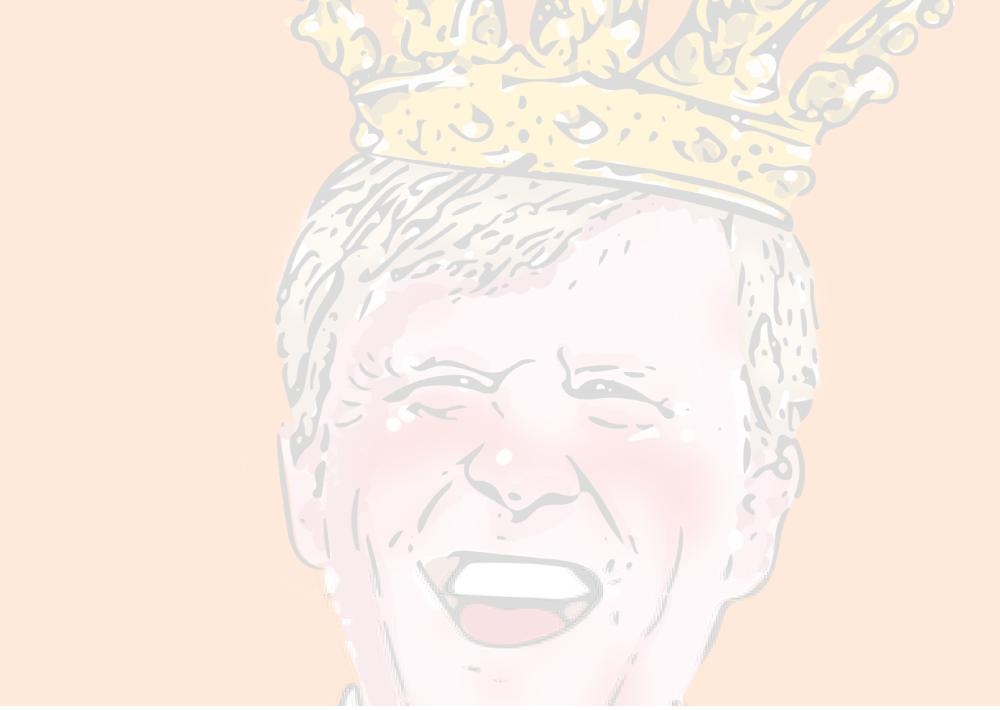 Verjaardagskaart oranje Willem Binnenkant